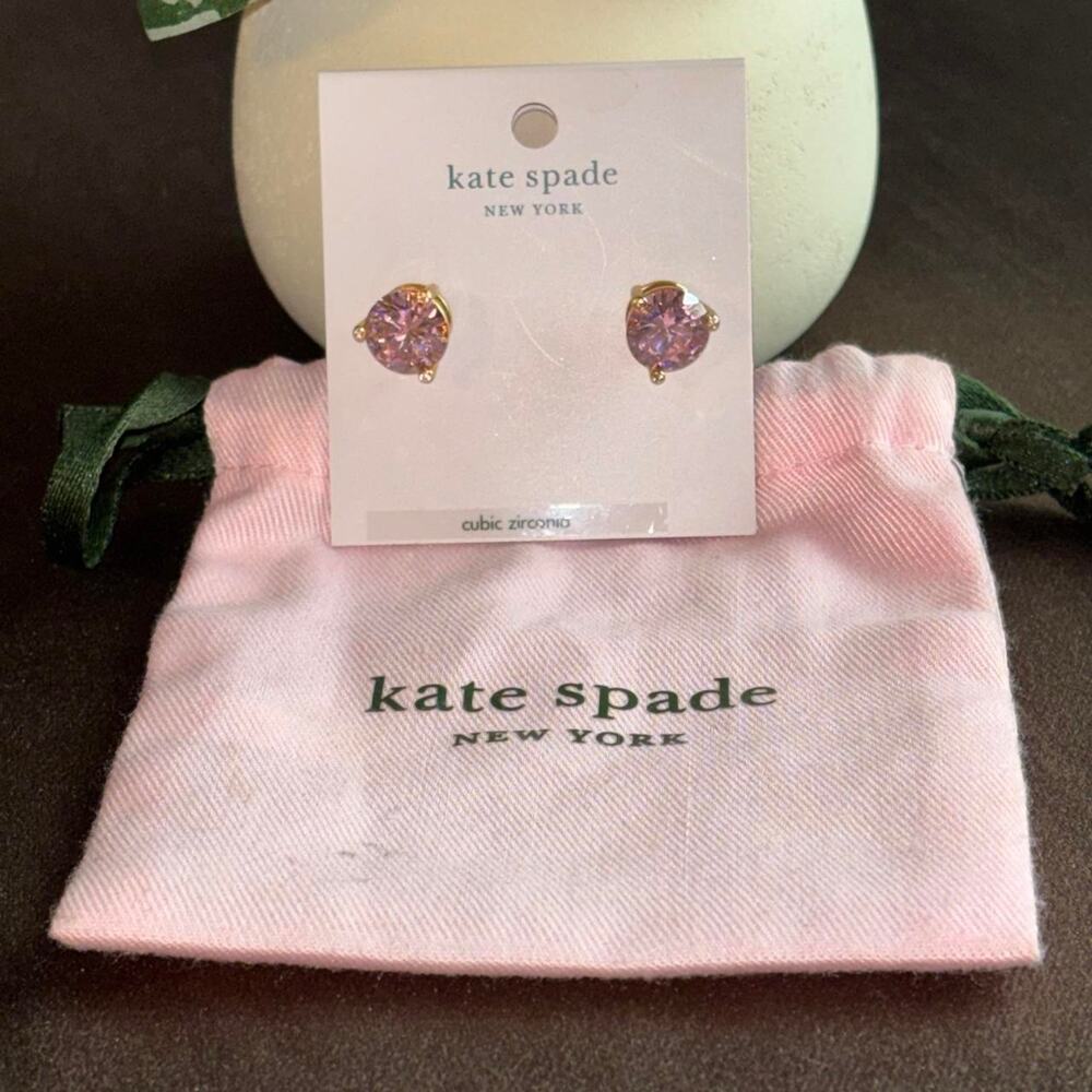 Kate spade earrings with dust bag